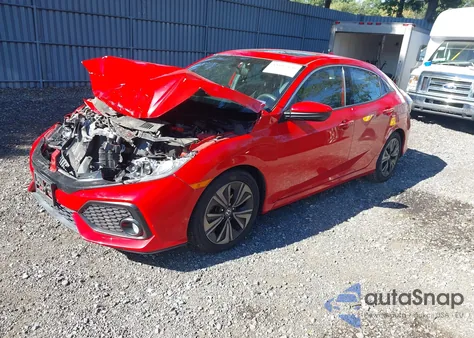 2017 Honda Civic Ex from USA, damaged, VIN SHHFK7H55HU429725